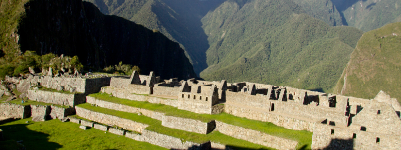 Crowds at Machu Picchu entrance